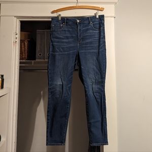 AE Curvy Super High rise Jeggings